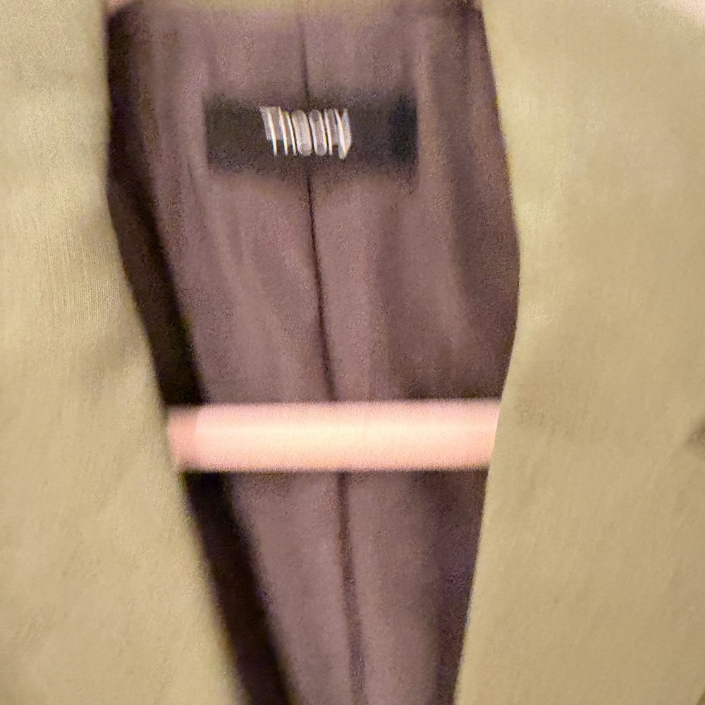Theory Women’s Olive green linen Blazer size 4 - Picture 4 of 4